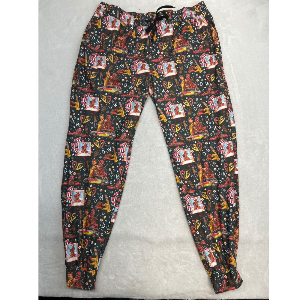 The Legging Lass Joggers Women 2XL/3XL Deadpool Wolverine Marvel Comic Book